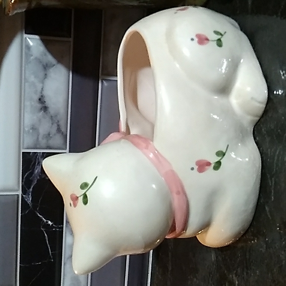 Vintage Cat Planter - Picture 4 of 6